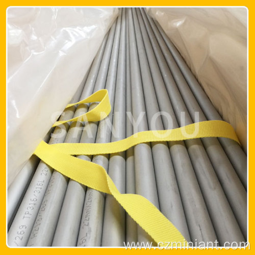 Precision capillary stainless steel tube